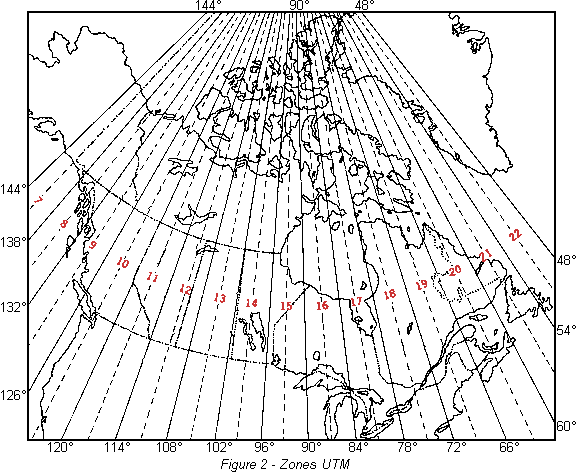 Canada UTM Grids