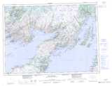 001M BELLEORAM Topographic Map Thumbnail - Avalon NTS region
