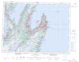 001N St John's Topographic Map Thumbnail 1:250,000 scale