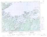 002E Botwood Topographic Map Thumbnail 1:250,000 scale