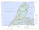 011K SYDNEY Topographic Map Thumbnail - Maritimes East NTS region
