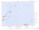 011N Iles De La Madeleine Topographic Map Thumbnail 1:250,000 scale
