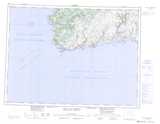011O PORT AUX BASQUES Topographic Map Thumbnail - Maritimes East NTS region
