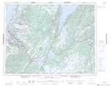 012H SANDY LAKE Printable Topographic Map Thumbnail