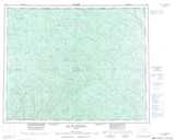 012M LAC DE MORHIBAN Printable Topographic Map Thumbnail