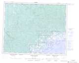 012O SAINT-AUGUSTIN Printable Topographic Map Thumbnail