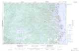 013A Battle Harbour Topographic Map Thumbnail 1:250,000 scale