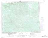 013C Minipi Lake Topographic Map Thumbnail 1:250,000 scale