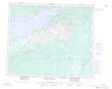 013G LAKE MELVILLE Topographic Map Thumbnail - Labrador NTS region