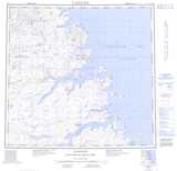 014L HEBRON Topographic Map Thumbnail - Labrador North NTS region