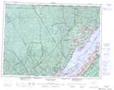 021M BAIE-SAINT-PAUL Topographic Map Thumbnail - Maritimes West NTS region