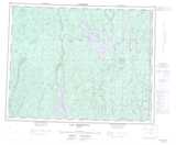 022L LAC PERIBONCA Printable Topographic Map Thumbnail