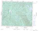 022M LAC PLETIPI Printable Topographic Map Thumbnail