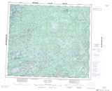 023M LAC GAYOT Topographic Map Thumbnail - Central Lakes NTS region