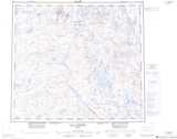 024C Lac Cambrien Topographic Map Thumbnail 1:250,000 scale
