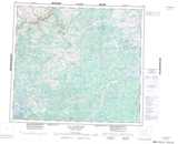 024D LAC MARICOURT Topographic Map Thumbnail - Ungava Bay NTS region