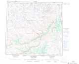 024E LAC AIGNEAU Topographic Map Thumbnail - Ungava Bay NTS region
