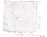 024H LAC HENRIETTA Topographic Map Thumbnail - Ungava Bay NTS region