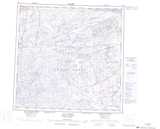 024M LAC PETERS Topographic Map Thumbnail - Ungava Bay NTS region