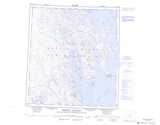 025P Beekman Peninsula Topographic Map Thumbnail 1:250,000 scale