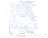 026O Nedlukseak Fiord Topographic Map Thumbnail 1:250,000 scale