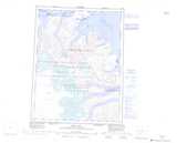 026P Okoa Bay Topographic Map Thumbnail 1:250,000 scale