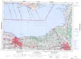 030N ROCHESTER Topographic Map Thumbnail - Lake Ontario NTS region