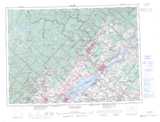 031I Trois-Rivieres Topographic Map Thumbnail 1:250,000 scale