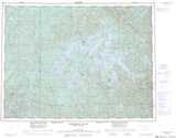 032B Reservoir Gouin Topographic Map Thumbnail 1:250,000 scale