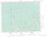 032E Joutel Topographic Map Thumbnail 1:250,000 scale
