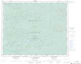 033B LAC LICHTENEGER Printable Topographic Map Thumbnail