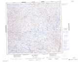 034H LAC NEDLOUC Printable Topographic Map Thumbnail