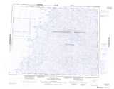 034N KOGALUK BAY Printable Topographic Map Thumbnail