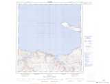035J SALLUIT Topographic Map Thumbnail - Hudson Strait NTS region