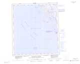 035P MACDONALD ISLAND Printable Topographic Map Thumbnail