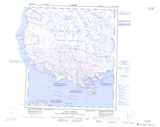 036C CAPE DORSET Topographic Map Thumbnail - Foxe Peninsula NTS region