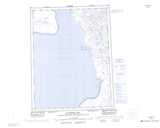 036P HANTZSCH BAY Topographic Map Thumbnail - Foxe Peninsula NTS region