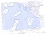 037C KOCH ISLAND Topographic Map Thumbnail - Baffin Island NTS region
