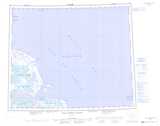 038A Nova Zembla Island Topographic Map Thumbnail 1:250,000 scale