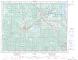 042A Timmins Topographic Map Thumbnail 1:250,000 scale