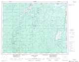 042I MOOSE RIVER Topographic Map Thumbnail - Canoe Country NTS region
