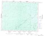 042J Smoky Falls Topographic Map Thumbnail 1:250,000 scale