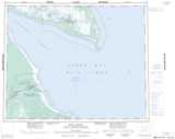 043A Fort Albany Topographic Map Thumbnail 1:250,000 scale