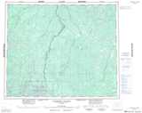 043E WINISKISIS CHANNEL Printable Topographic Map Thumbnail