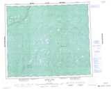 043K Sutton Lake Topographic Map Thumbnail 1:250,000 scale