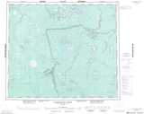 043L Clendenning River Topographic Map Thumbnail 1:250,000 scale