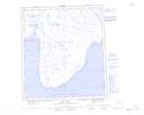045N BEAR COVE Topographic Map Thumbnail - Fisher Strait NTS region