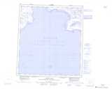 045O NATIVE BAY Topographic Map Thumbnail - Fisher Strait NTS region