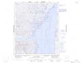 046E CAPE DOBBS Topographic Map Thumbnail - Southampton NTS region