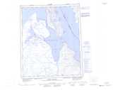 046F WHITE ISLAND Topographic Map Thumbnail - Southampton NTS region